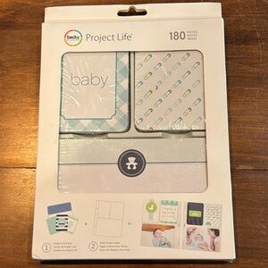 NIP Becky Higgins PROJECT LIFE Baby Boy Scrapbook 180 Journaling Cards 4x6 3x4